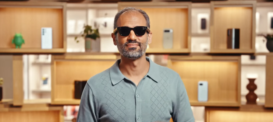A People wearing AR smart glasses.